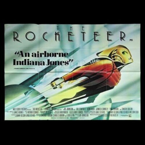 THE ROCKETEER (1991) - U.K. Quad Poster