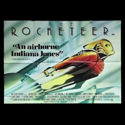 THE ROCKETEER (1991) - U.K. Quad Poster