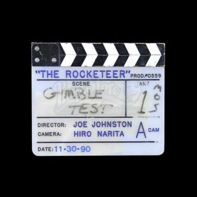 THE ROCKETEER (1991) - Clapperboard