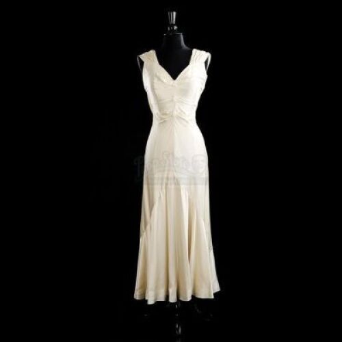 THE ROCKETEER (1991) - Jenny Blake's (Jennifer Connelly) Satin Ball Dress