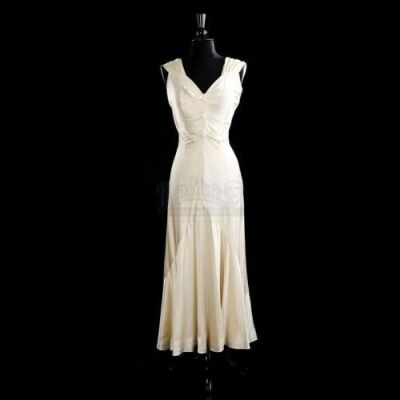 THE ROCKETEER (1991) - Jenny Blake's (Jennifer Connelly) Satin Ball Dress