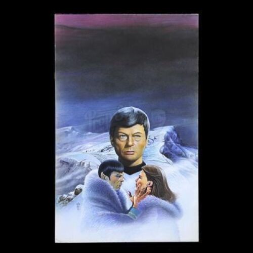 STAR TREK (TV 1966) - Chris Achilleos Star Trek 4 Hand-Painted Cover Art