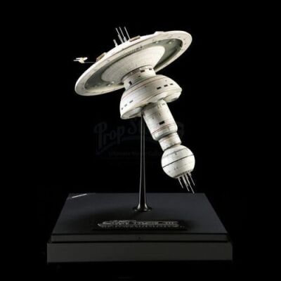STAR TREK III: THE SEARCH FOR SPOCK (1984) - Earth Spacedock Model Miniature and Artwork Prints