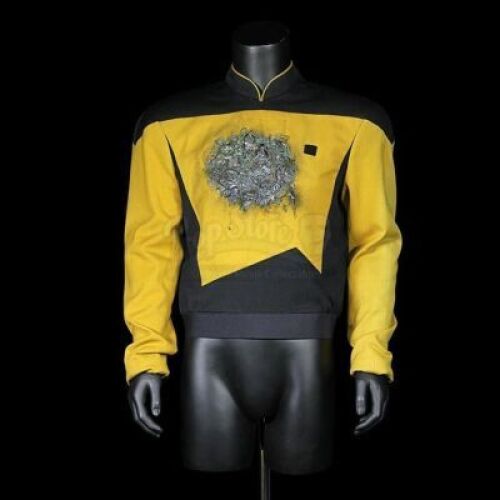 STAR TREK: THE NEXT GENERATION (TV 1987- 1994) - Data's (Brent Spiner) Distressed Starfleet Uniform Jacket