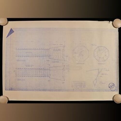 Star Wars - Ep IV - A New Hope: Millennium Falcon Interior Plan and Elevations Interior Blueprint