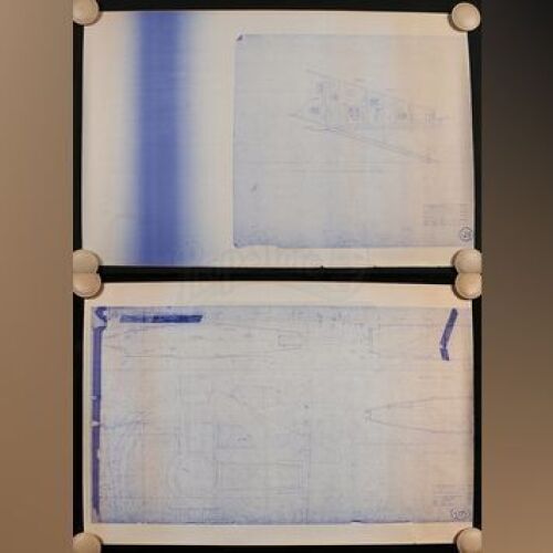 Star Wars - Ep IV - A New Hope: Millennium Falcon Exterior Blueprints