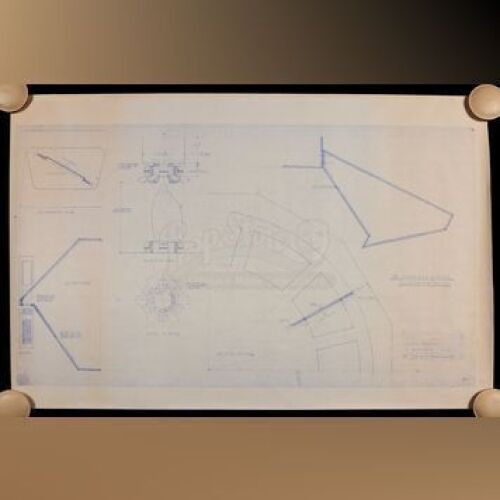 Star Wars - Ep V - The Empire Strikes Back: Darth Vader's Star Destroyer Hologram Pod Blueprint