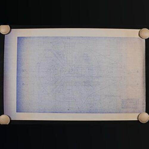 Star Wars - Ep V - The Empire Strikes Back: Millennium Falcon Plan of Topside Blueprint