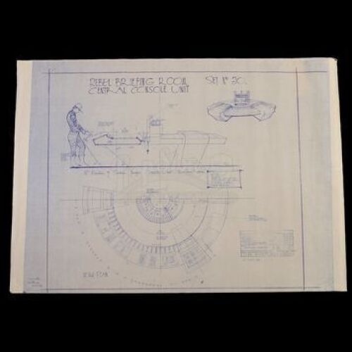 Star Wars - Ep VI - Return Of The Jedi: Rebel Briefing Room Interior Blueprint