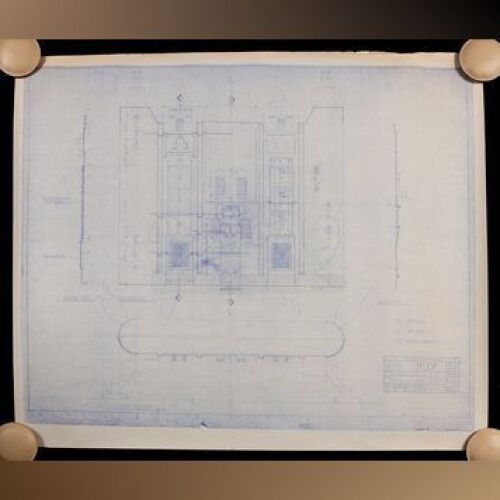 Star Wars - Ep VI - Return Of The Jedi: Death Star Docking Bay Underside Blueprint