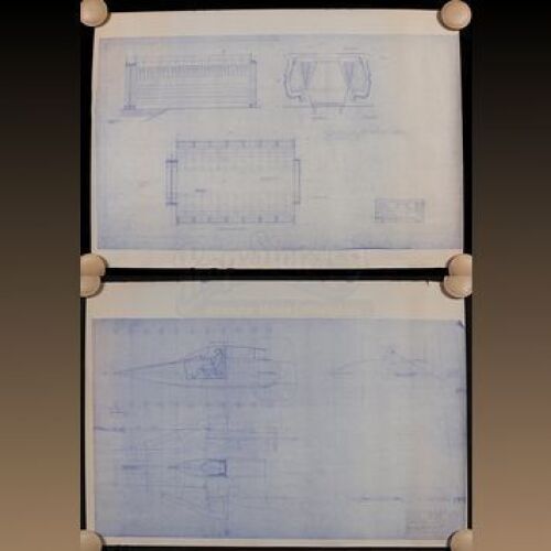 Star Wars - Ep VI - Return Of The Jedi: A-Wing Exterior Elevation Blueprint