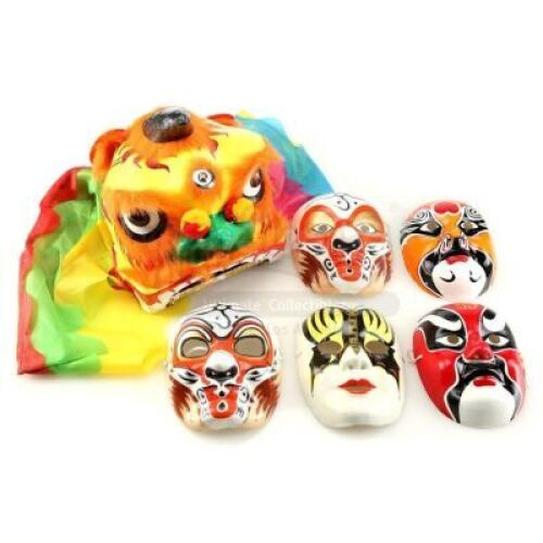 Lot # 18: Marvel's Iron Fist (TV Series) - Danny Rand's Culture Celebration Masks with Five Additional Masks