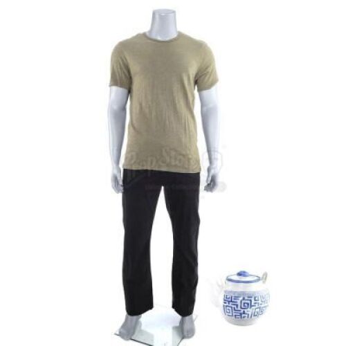 Lot # 57: Marvel's Luke Cage (TV Series) - Luke Cage's Rent Money Costume and Genghis Connie's Rubber Teapot