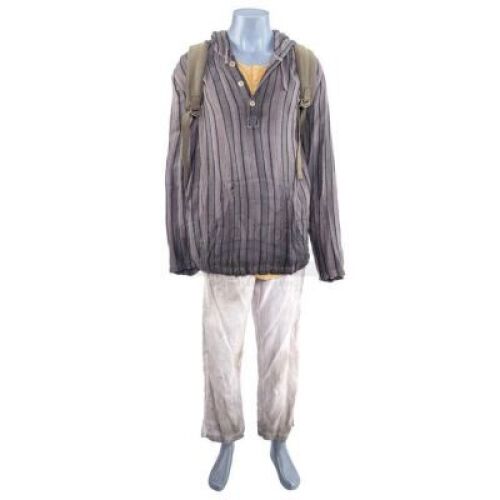 Lot # 80: Marvel's Iron Fist (TV Series) - Danny Rand's Psych Ward Costume and Satchel