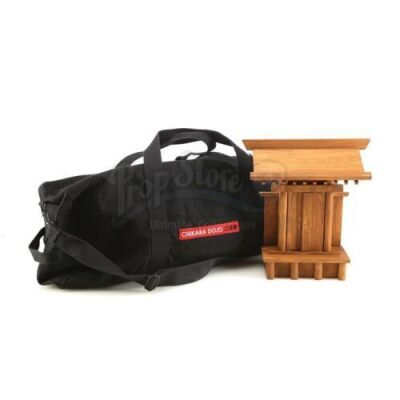 Lot # 125: Marvel's Iron Fist (TV Series) - Colleen Wing's Chikara Dojo Bag and Stunt Shrine