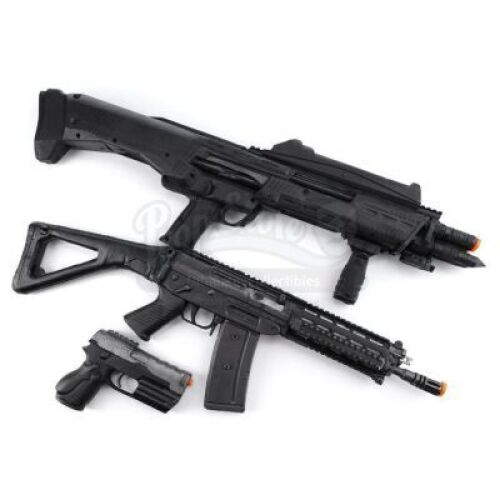 Lot # 126: Marvel's Luke Cage (TV Series) - Set of Three Stunt Weapons