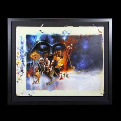 STAR WARS: THE EMPIRE STRIKES BACK (1980) - Hand-Painted Style "A" U.K. Quad Poster Artwork