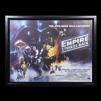 STAR WARS: THE EMPIRE STRIKES BACK (1980) - Style "A" U.K. Quad Poster