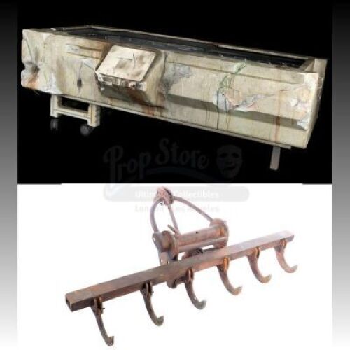 Lot # 187: Marvel's Luke Cage (TV Series) - Luke Cage's Destroyed Creation Bathtub and Stunt Farm Plow