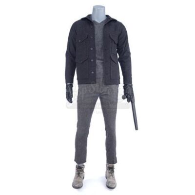 Lot # 190: Marvel's The Defenders (TV Series) - Murakami's Restaurant Fight Costume and Stunt Tonfa