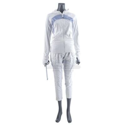 Lot # 195: Marvel's Iron Fist (TV Series) - Colleen Wing's Daughter of the Dragon Costume and Stunt Katana