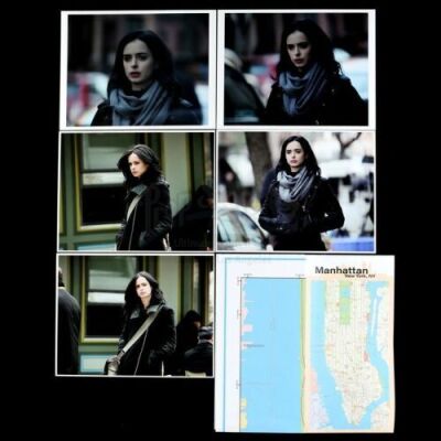Lot # 207: Marvel's Jessica Jones (TV Series) - Malcolm Ducasse's Photos of Jessica Jones and Tracking Map