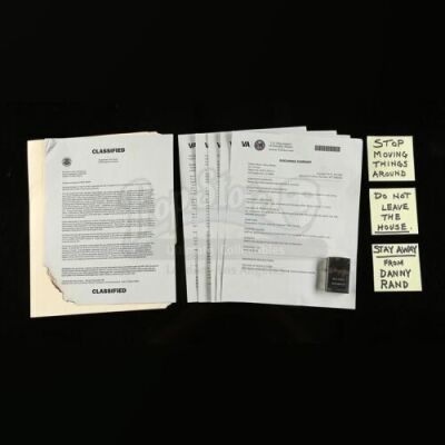 Lot # 215: Marvel's Iron Fist (TV Series) - Mary Walker's Lighter, Sticky Notes, and Personal Files