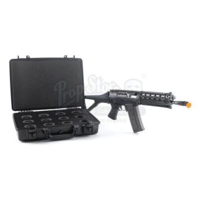 Lot # 232: Marvel's Luke Cage (TV Series) - Stunt Hammertech Tactical Rifle and Explosive Charges with Case