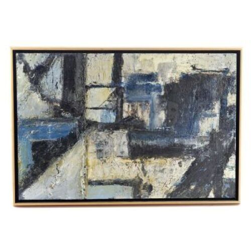 Lot # 259: Marvel's Daredevil (TV Series) - Matt Murdock's Textured Living Room Painting