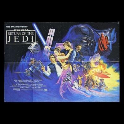 STAR WARS: RETURN OF THE JEDI (1983) - U.K. Quad Poster