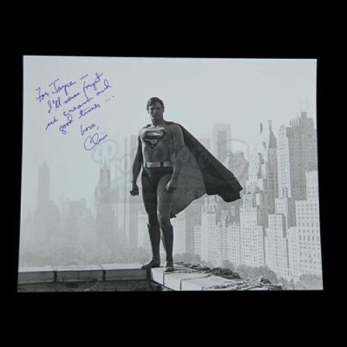 SUPERMAN (1978) - Christopher Reeve Autographed Still