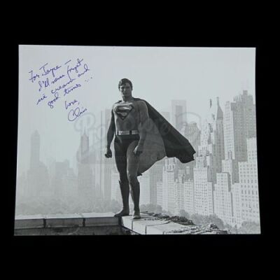 SUPERMAN (1978) - Christopher Reeve Autographed Still