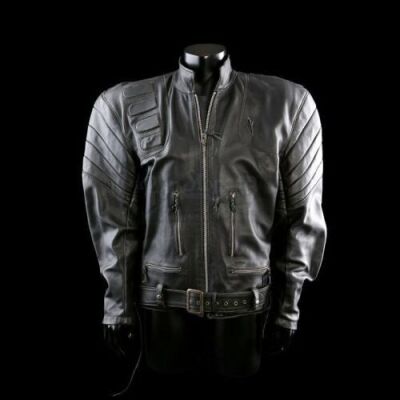TERMINATOR 3: RISE OF THE MACHINES (2003) - The Terminator's (Arnold Schwarzenegger) SFX Crane Chase Jacket