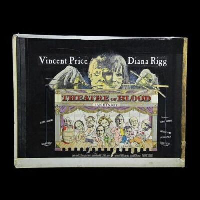 THEATRE OF BLOOD (1973) - Vic Fair Hand-Painted U.K. Quad Poster Artwork