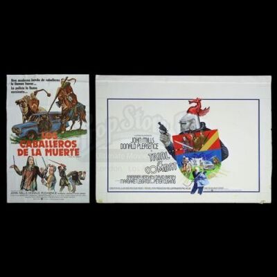 TRIAL BY COMBAT (1978) (AKA DIRTY KNIGHT'S WORK, A) - Hand-Painted Poster Artwork