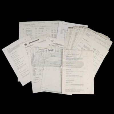 THE SHINING (1980) - Collection of Production Paperwork