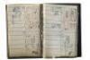 Lot #13 - ALIEN (1979) - Hand-Drawn Ridley Scott "Ridleygram" Miniatures Storyboards and Shot List - 2