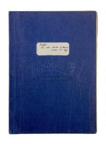 Lot #17 - ALIEN (1979) - Ivor Powell's Revised Script