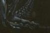 Lot #33 - ALIEN3 (1992) - Hand-Painted Sitting Runner Concept Illustration by Alec Gillis - 2