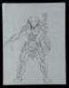 Lot #44 - AVP: ALIEN VS PREDATOR (2004) - Pair of Hand-Drawn Yautja Armor Concept Drawings - 2