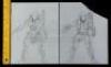 Lot #44 - AVP: ALIEN VS PREDATOR (2004) - Pair of Hand-Drawn Yautja Armor Concept Drawings - 6