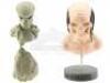 Lot #46 - AVP: ALIEN VS PREDATOR (2004) - Pair of Predator Maquettes