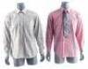 Lot #63 - ANCHORMAN: THE LEGEND OF RON BURGUNDY (2004) - Brian Fantana's (Paul Rudd) Shirt and Tie with Brick Tamland's (Steve Carell) Shirt