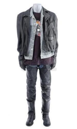 Lot #66 - ANCHORMAN: THE LEGEND OF RON BURGUNDY (2004) - The Motorcyclist's (Jack Black) Costume