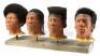Lot #73 - UNKNOWN PRODUCTION (C. 1985) - Michael Jordan Hairstyle Reference Heads - 3