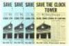 Lot #83 - BACK TO THE FUTURE (1985) - Set of Four Save the Clock Tower Flyers