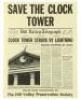 Lot #83 - BACK TO THE FUTURE (1985) - Set of Four Save the Clock Tower Flyers - 2