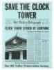 Lot #83 - BACK TO THE FUTURE (1985) - Set of Four Save the Clock Tower Flyers - 3