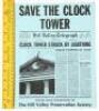 Lot #83 - BACK TO THE FUTURE (1985) - Set of Four Save the Clock Tower Flyers - 5