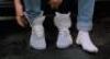 Lot #92 - BACK TO THE FUTURE PART II (1989) - Marty McFly's (Michael J. Fox) Left Nike MAG Sneaker - 18